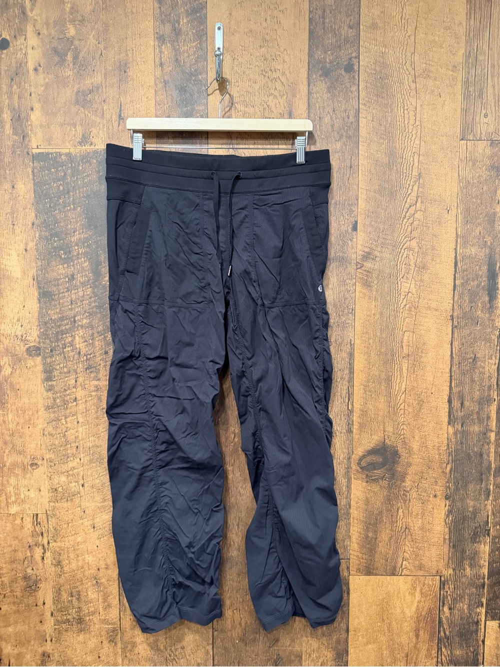 Lululemon dance studio pants unlined black size 10